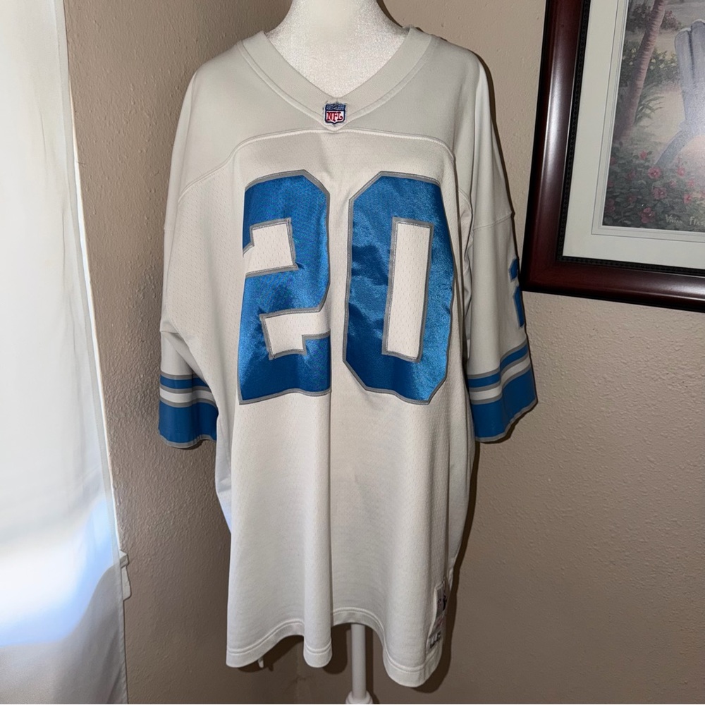 Barry Sanders Genuine Mitchell & Ness Jersey